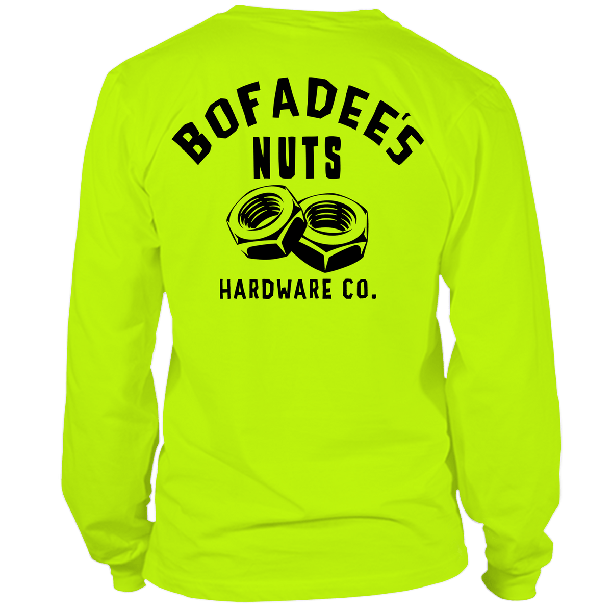 Bofadee's - Long Sleeve Hi-Vis T-Shirt
