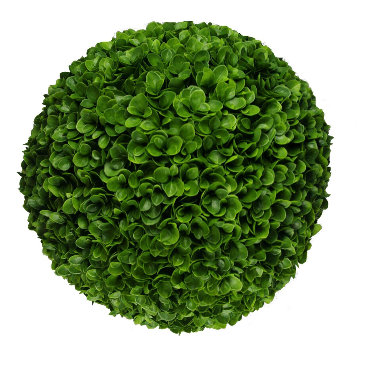 Rose Clover Artificial Topiary Ball Set of 2 17in – UV Resistant