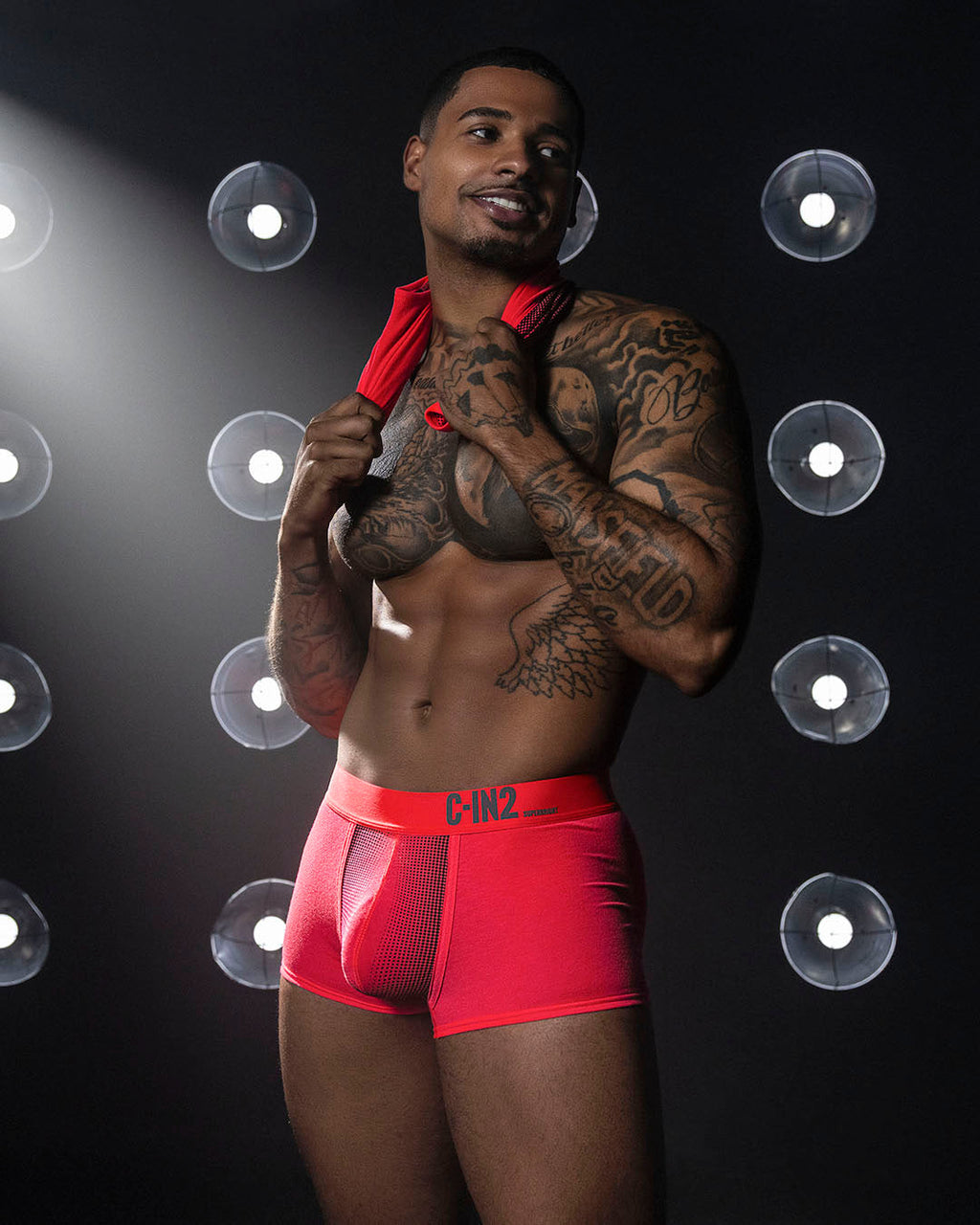 Super Bright Trunk Neon Red