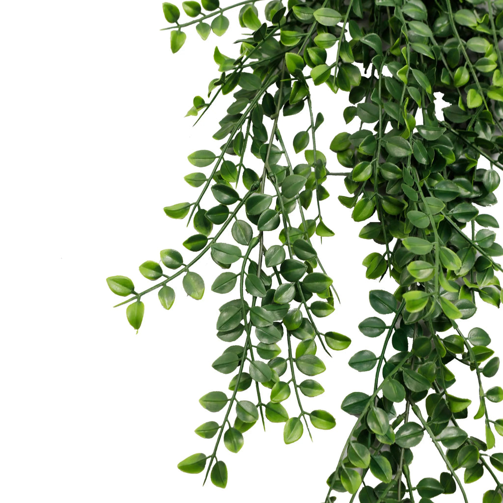 Pearls Garland Artificial Hanging Bush 7.8×31in – NFPA 701 Certified – UV Resistant