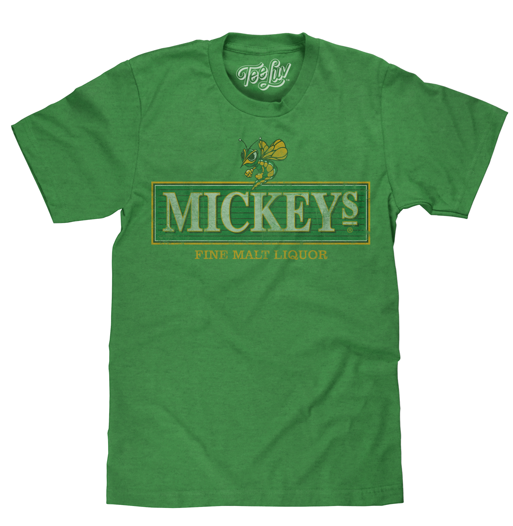 Mickey's Malt Liquor Logo T-Shirt - Green