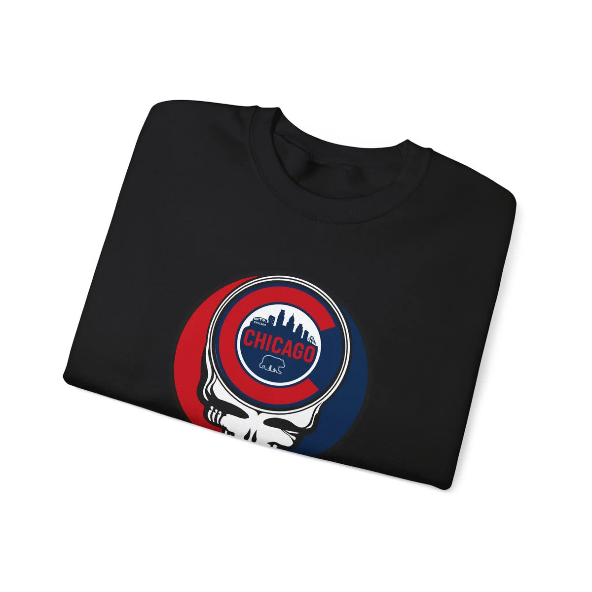 Chicago Cubs Original StealieCrewneck Sweatshirt