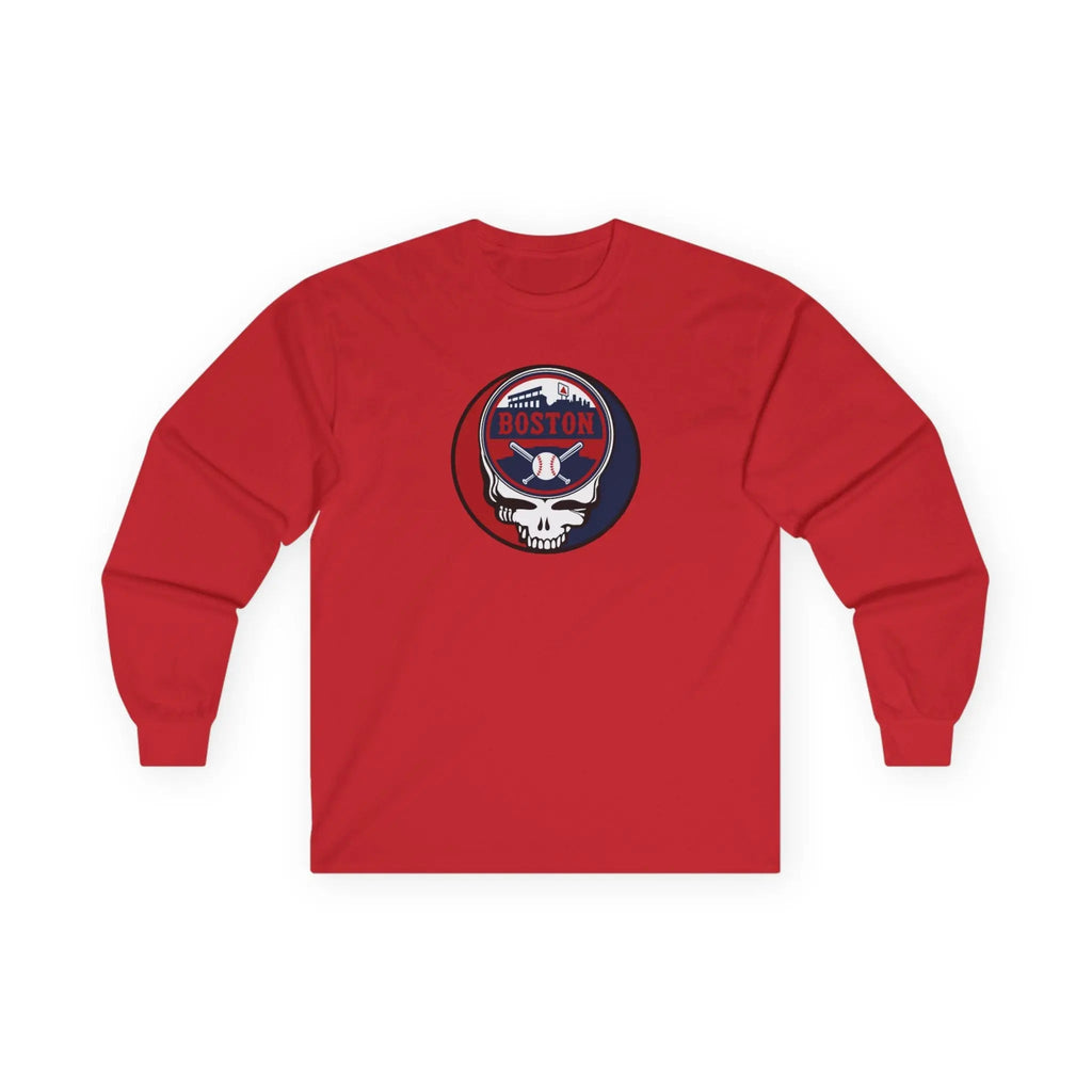 Boston Red Sox Original StealieLong Sleeve Long Sleeve T-Shirt