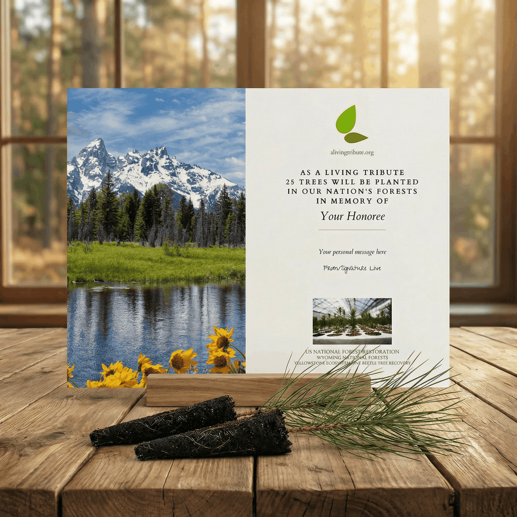 Plant a Tree for Someone in Wyoming - Memorial & Tribute Trees