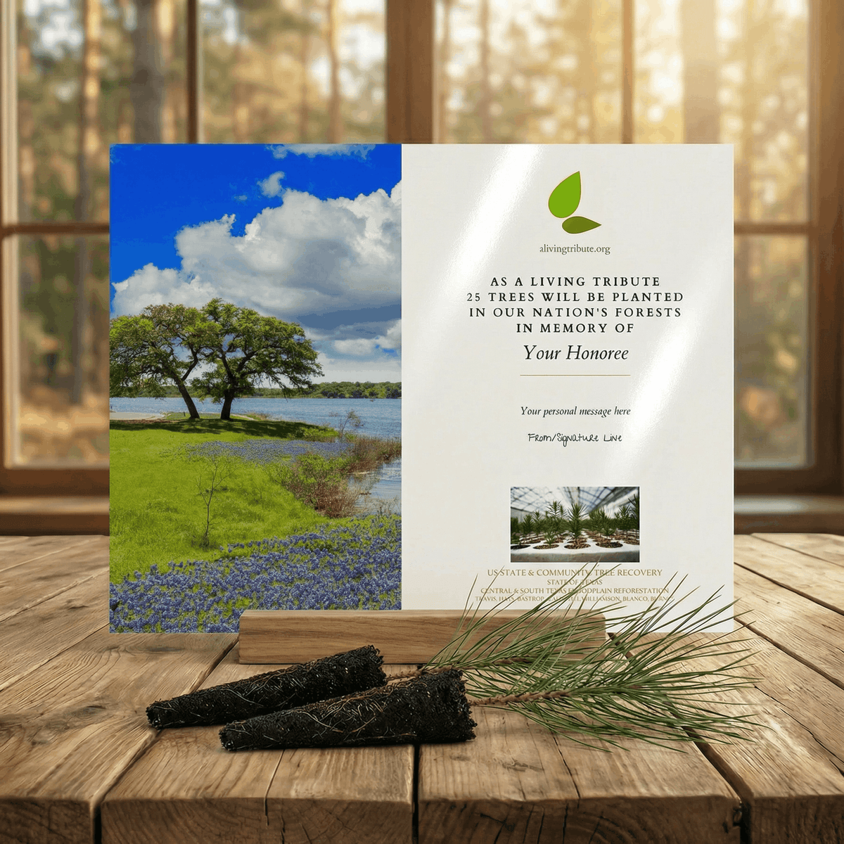 Plant a Tree for Someone & Restore a Community - A Living Tribute