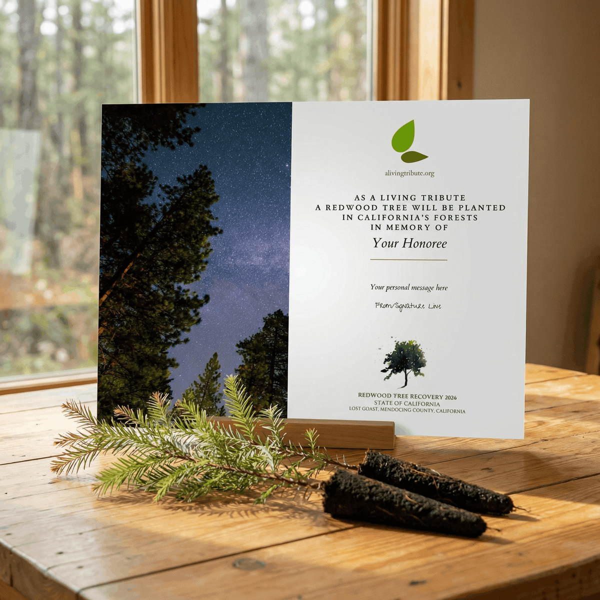 Plant a Redwood Tree in Honor or Memory