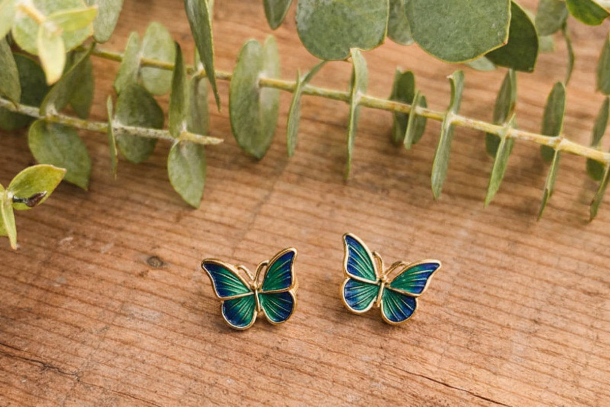 Beautiful Butterfly Earrings
