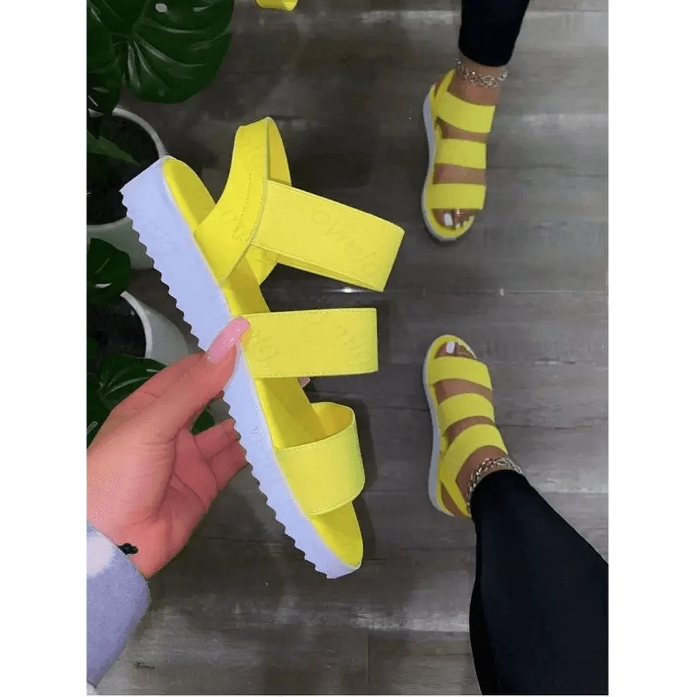 2021 Fashion Women Sandals New Elegant Comfortable Design Womens Flat Open Toe Sandals