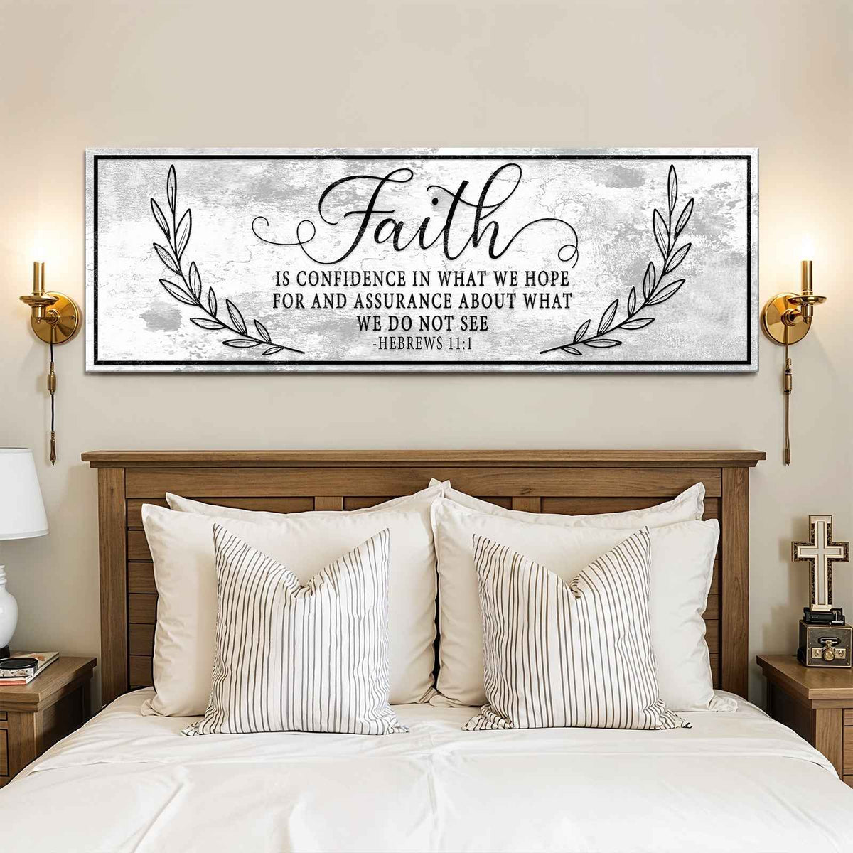 Faith Is Confidence - Hebrews 11:1 Faith Sign II