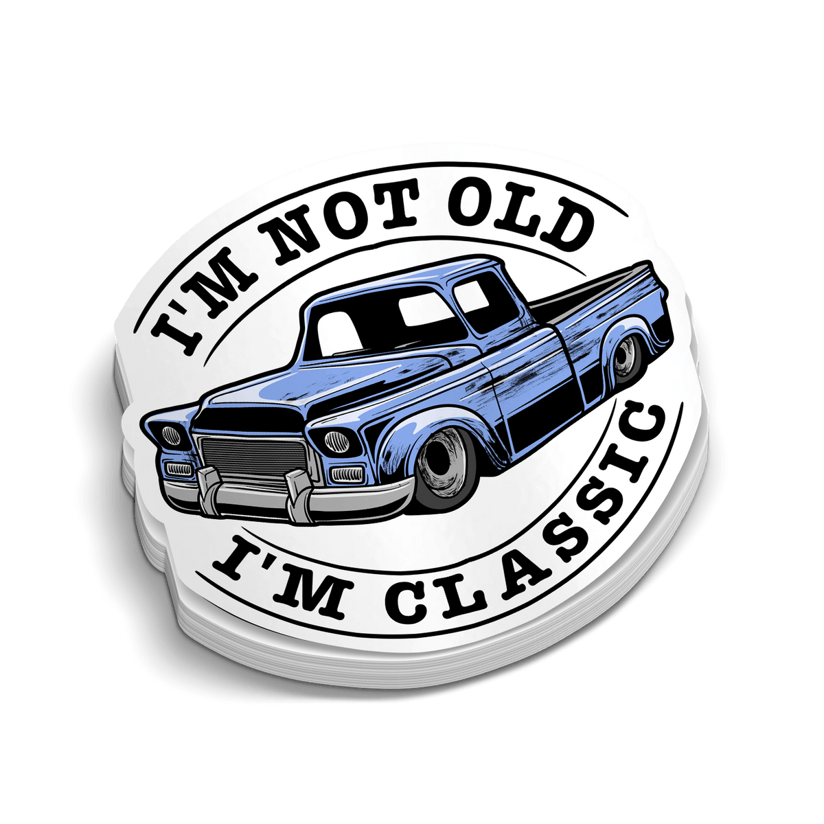 I'm Classic - Hard Hat Decal