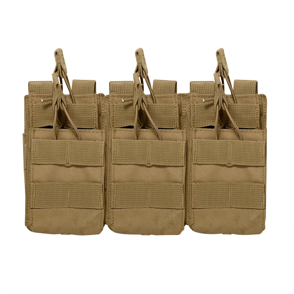 Rothco MOLLE Open Top Six Rifle Mag Pouch