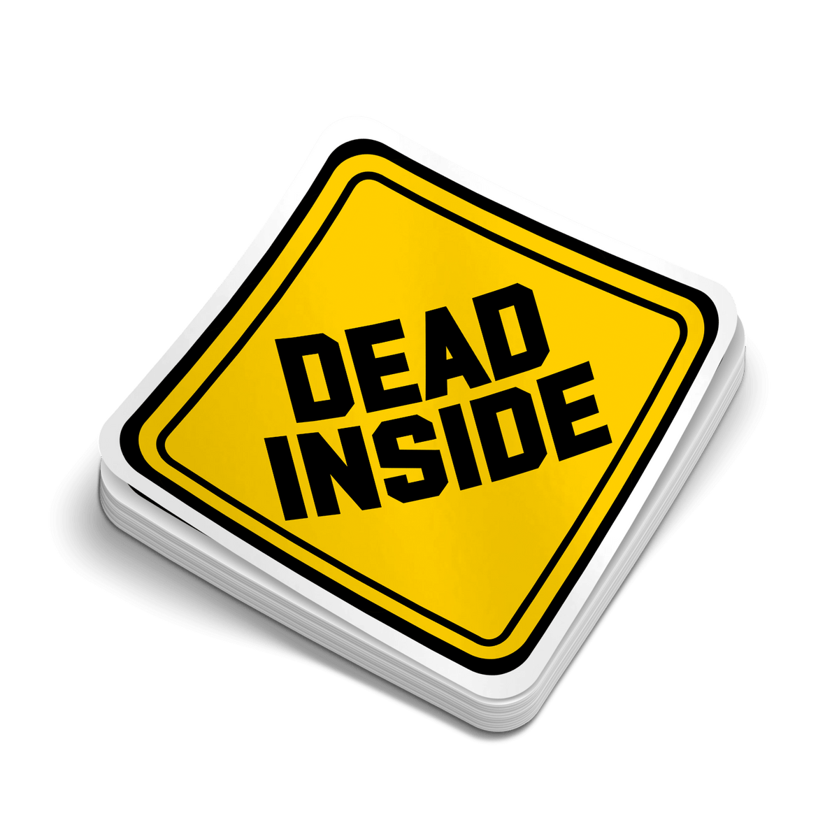 Dead Inside - Hard Hat Decal
