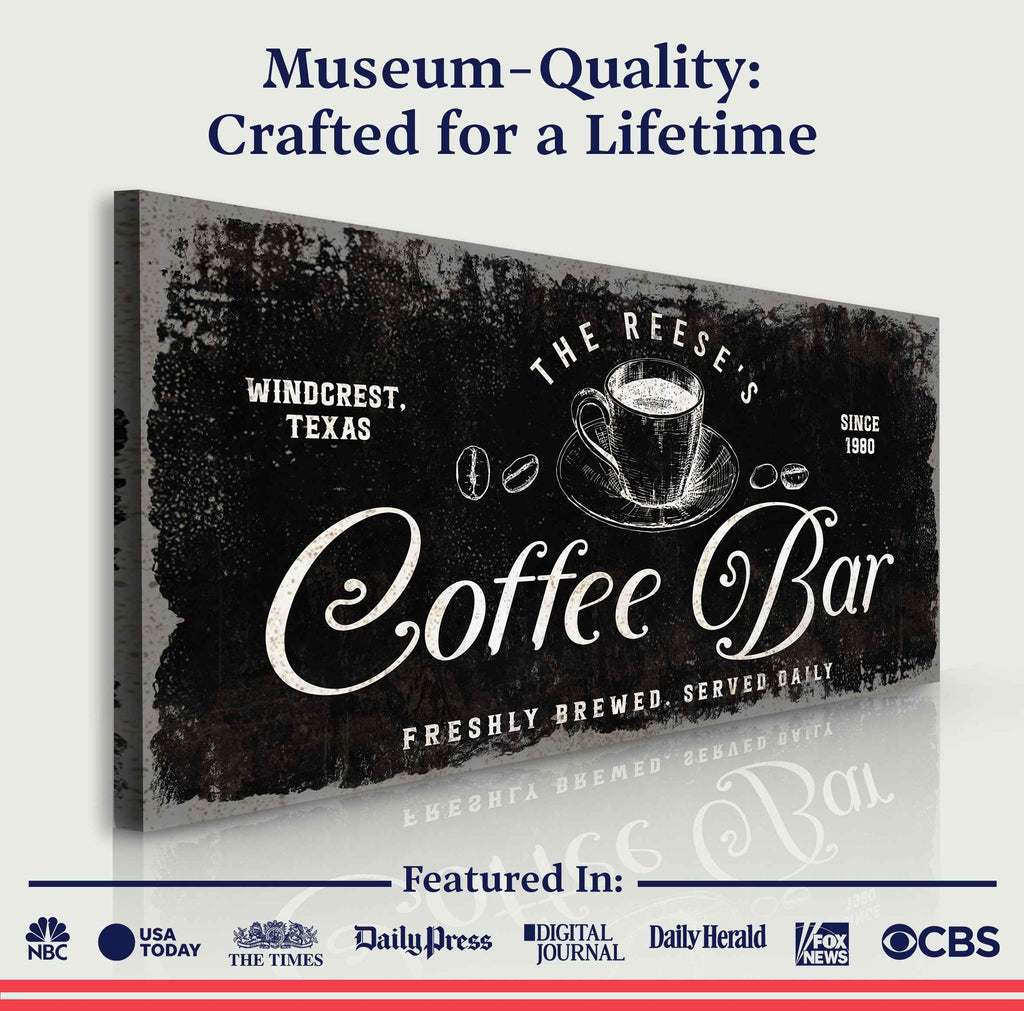 Coffee Bar Sign V