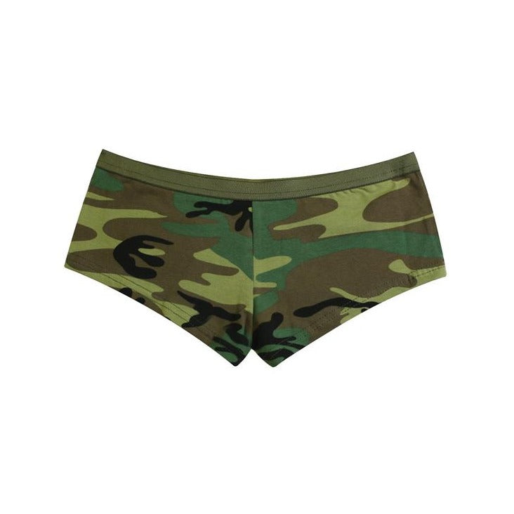 ROTHCO  5476 - Women's Woodland Camo BLANK Booty Shorts