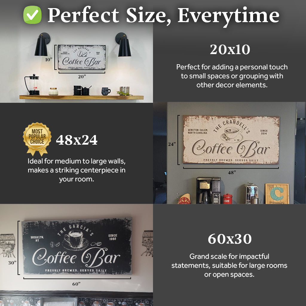 Coffee Bar Sign
