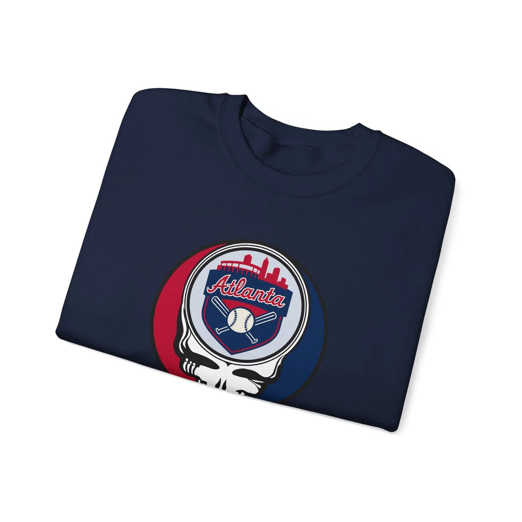 Atlanta Braves Original StealieCrewneck Sweatshirt