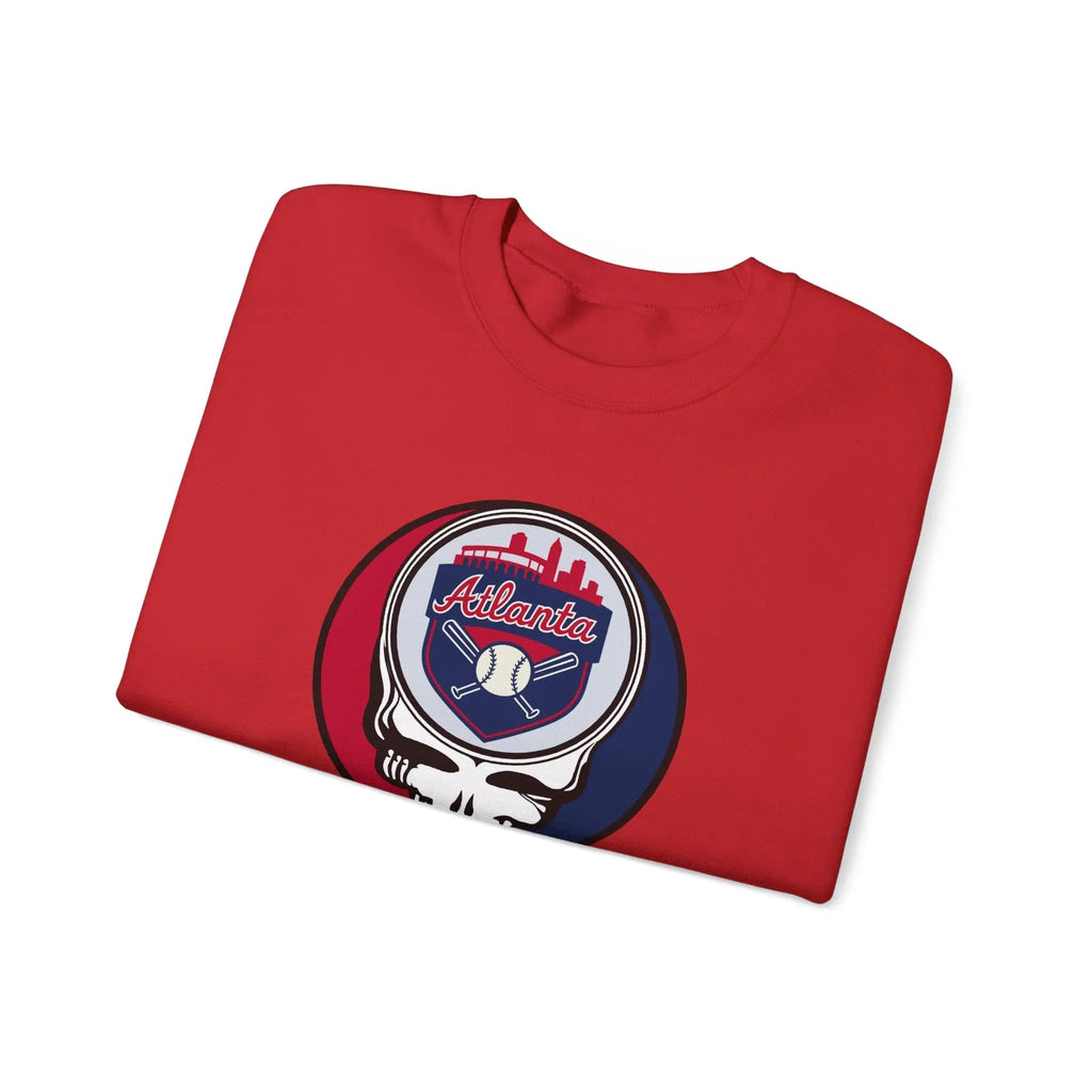 Atlanta Braves Original StealieCrewneck Sweatshirt