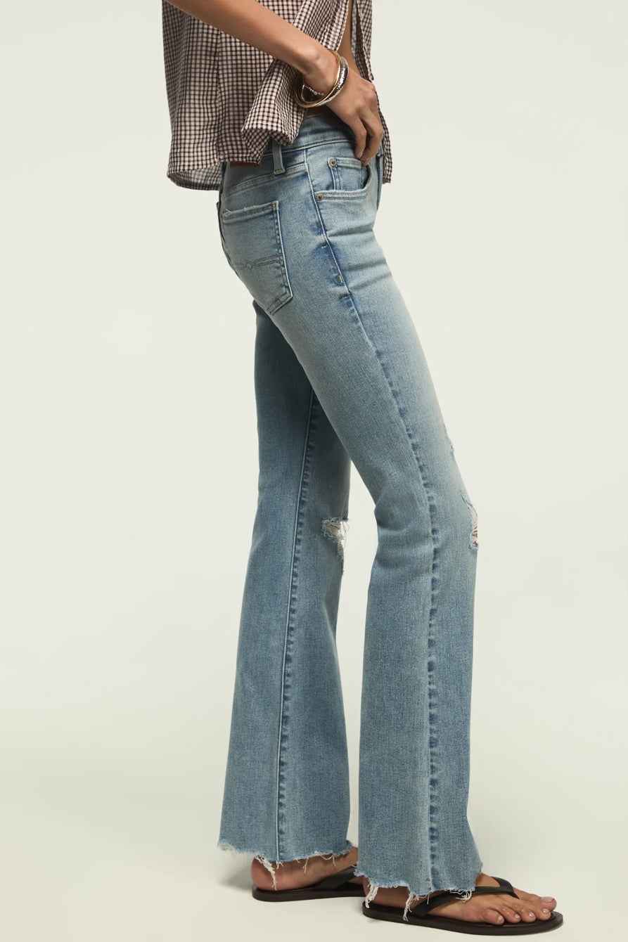 [7W15705-440] WOMENS LUCKY BRAND MID RISE SWEET FLARE - CAPSIZE DEST
