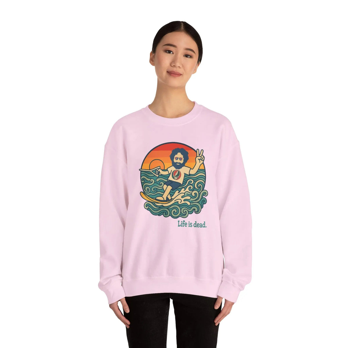 Waterskiin' Jerry Life is DeadCrewneck
