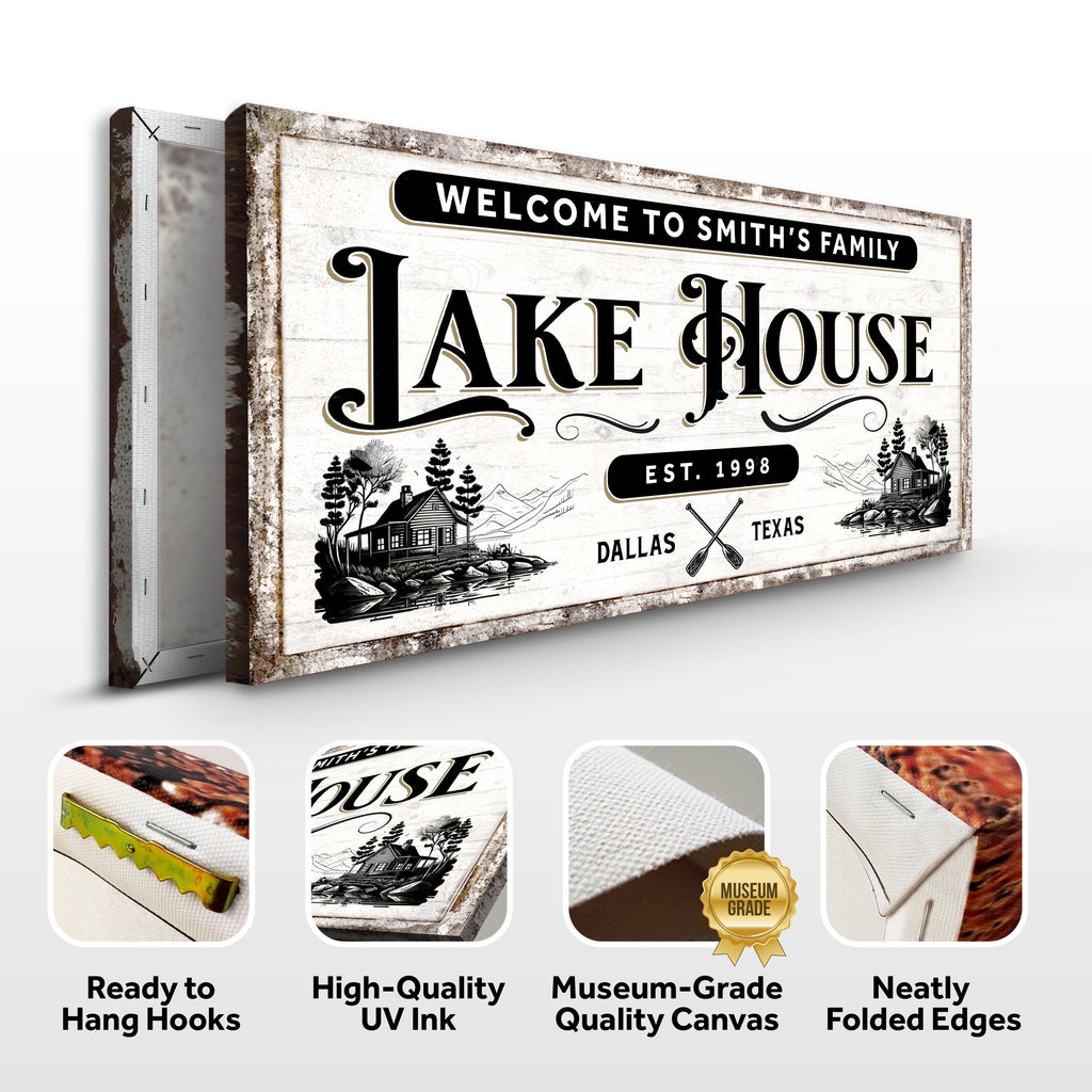Lake House Sign VIII