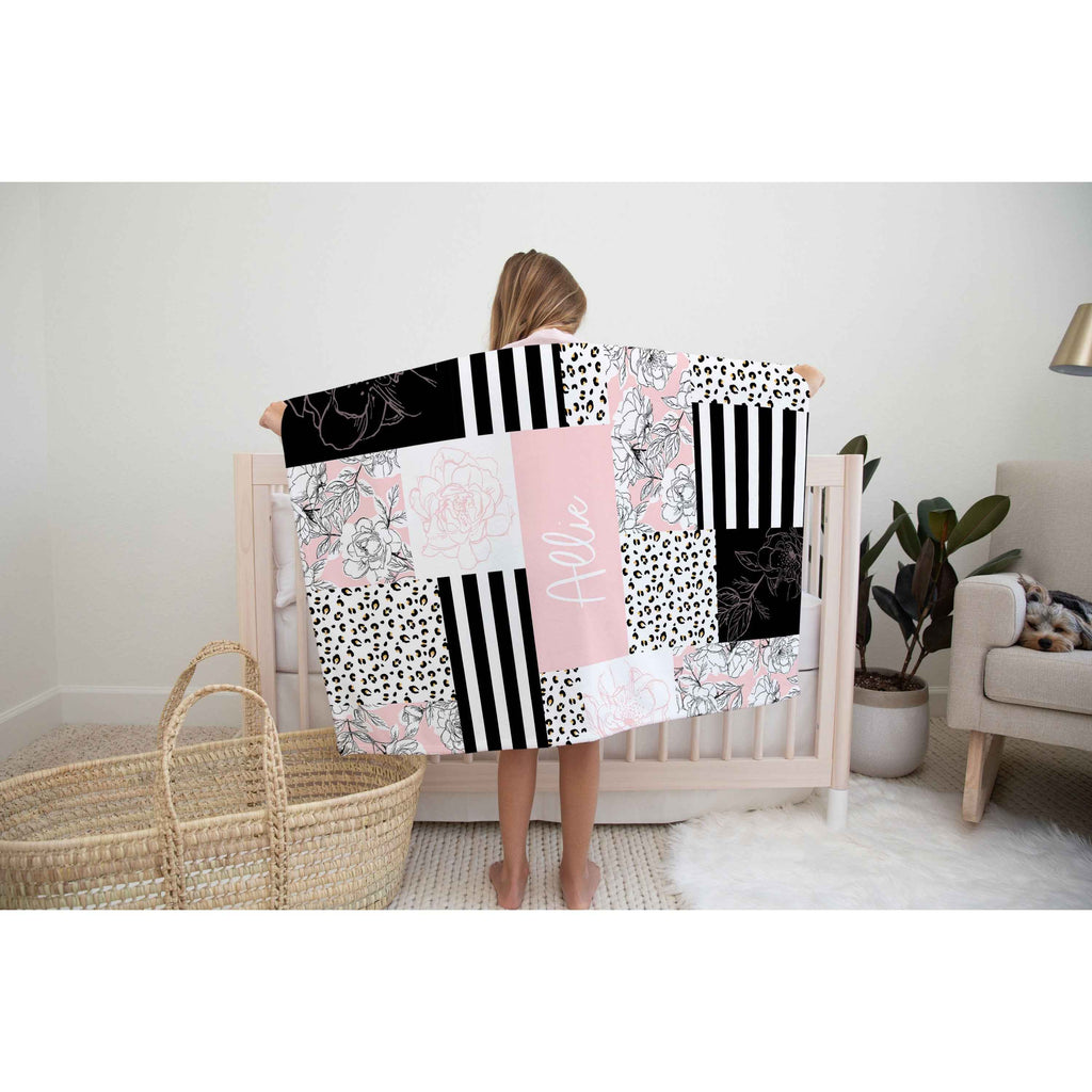 Allie Personalized Minky Blanket