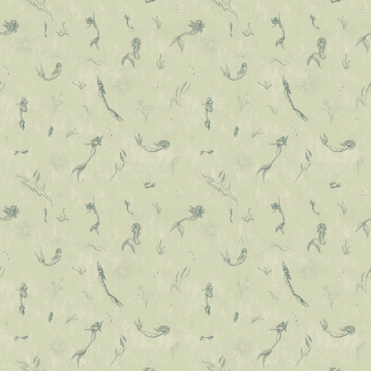 Aquatta Wallpaper by Naturally Antique