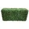 Two Tone Green Boxwood Artificial Hedge 40×20in – UV Resistant – Commercial Grade