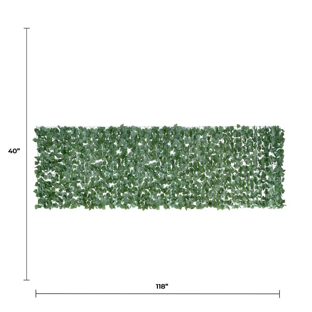 Ivy Artificial Privacy Fence Roll 33 SQ FT