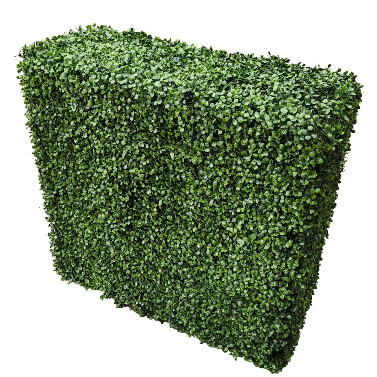 Two Tone Green Boxwood Artificial Hedge 40×40in – UV Resistant – Commercial Grade