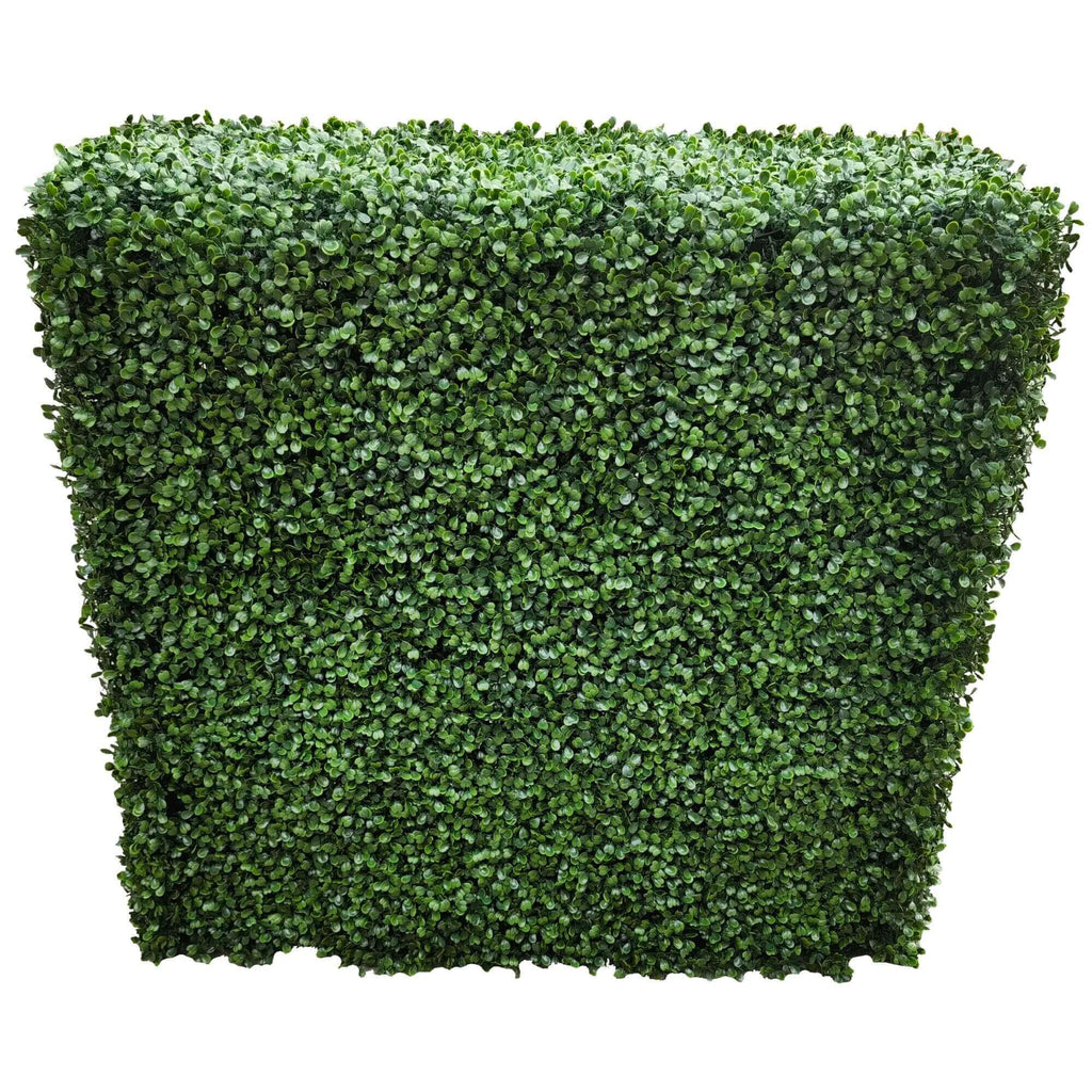 Two Tone Green Boxwood Artificial Hedge 40×40in – UV Resistant – Commercial Grade