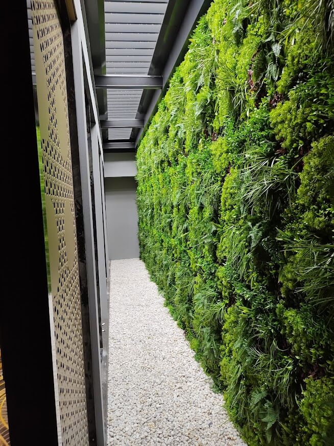 Sample Panel – Country Fern Vertical Garden (Small Sample)