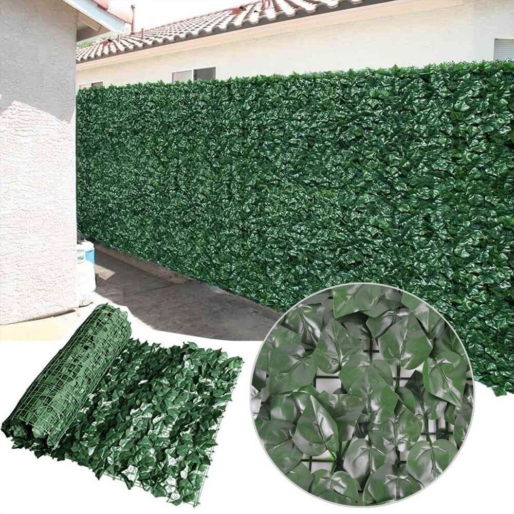 Ivy Artificial Privacy Fence Roll 33 SQ FT