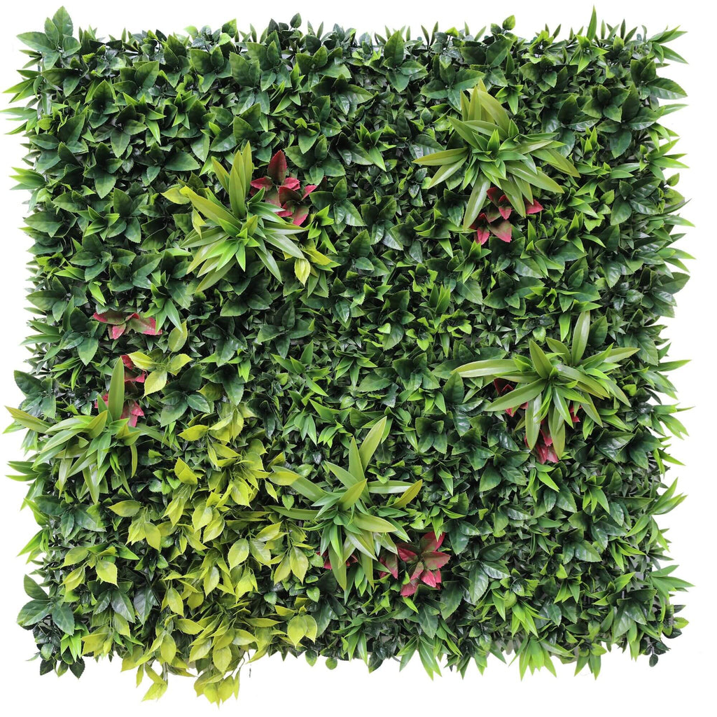 Green Meadows Artificial Vertical Garden Green Wall Panel 40×40in 11 SQ FT – UV Resistant – Commercial Grade