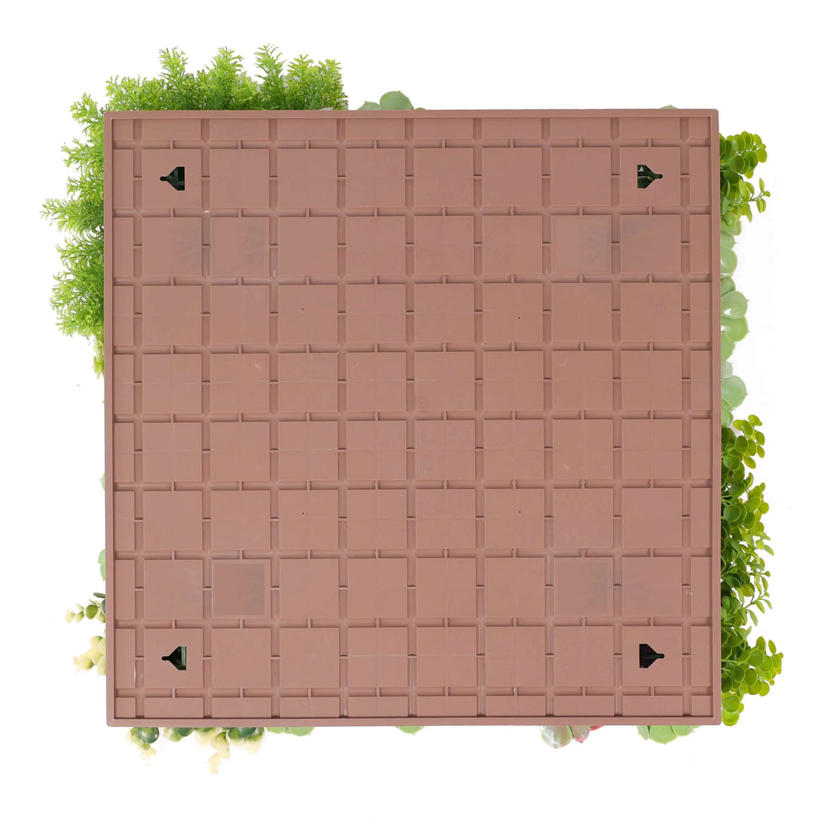 Artificial Moss and Succulent Hanging Wall Art Frame(Wall Art) 20in – UV Resistant