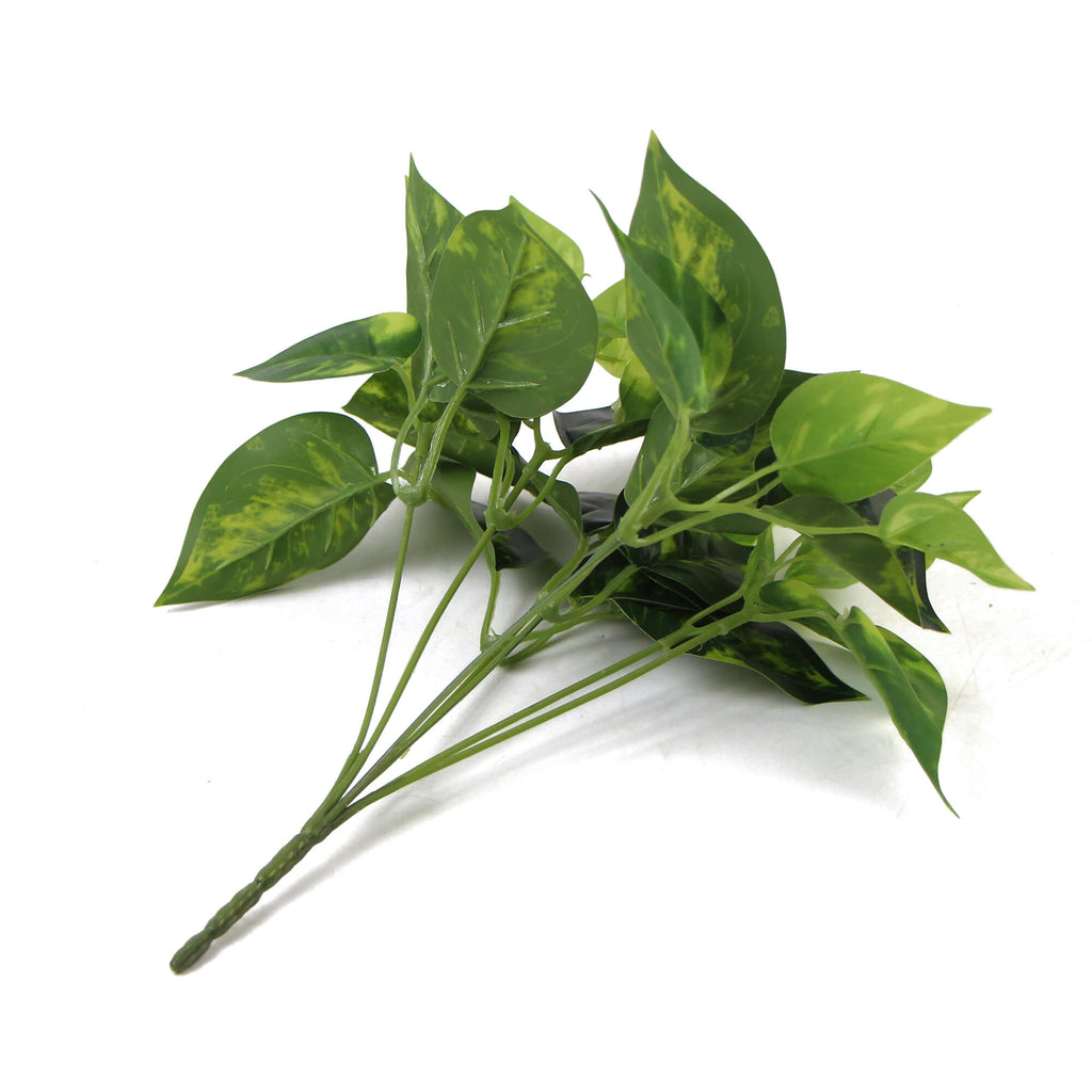 Pothos Devil's Ivy Artificial Hanging Bush 9.5in