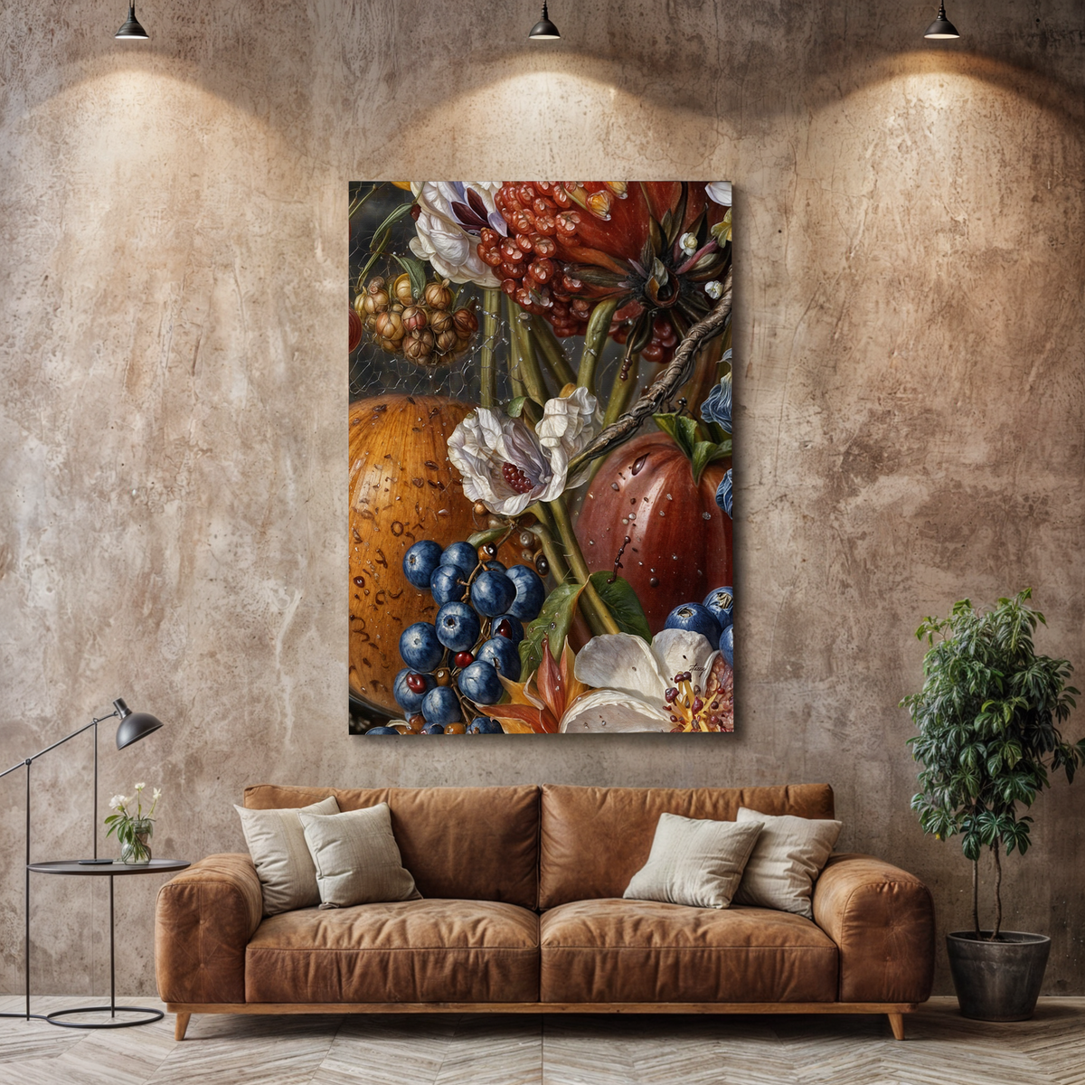 Canvas Print: "Baroque Bounty II"