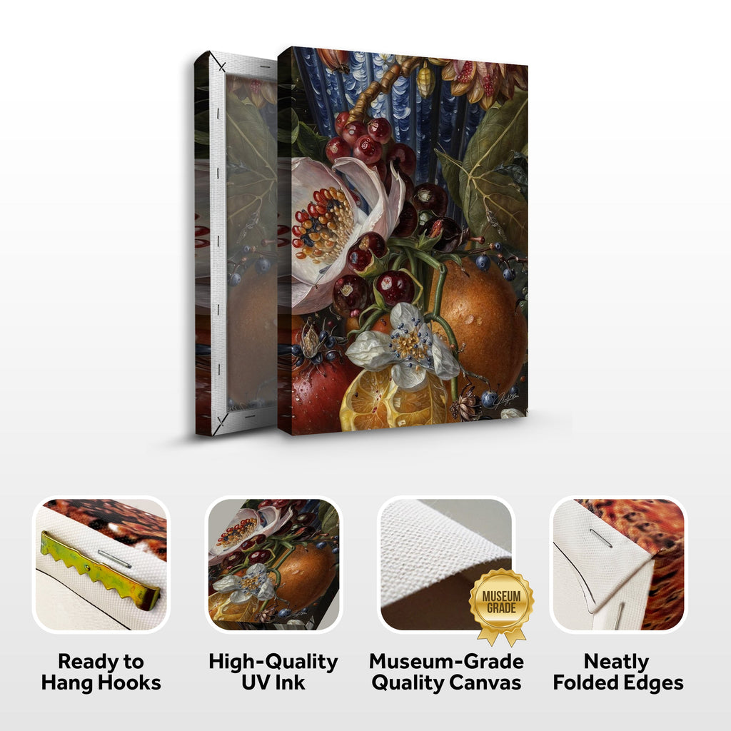Canvas Print: "Baroque Bounty III"