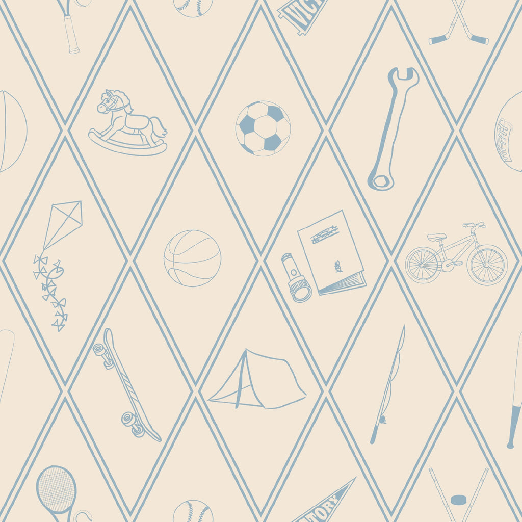 Braxton Wallpaper by DGSquare Pattern Design