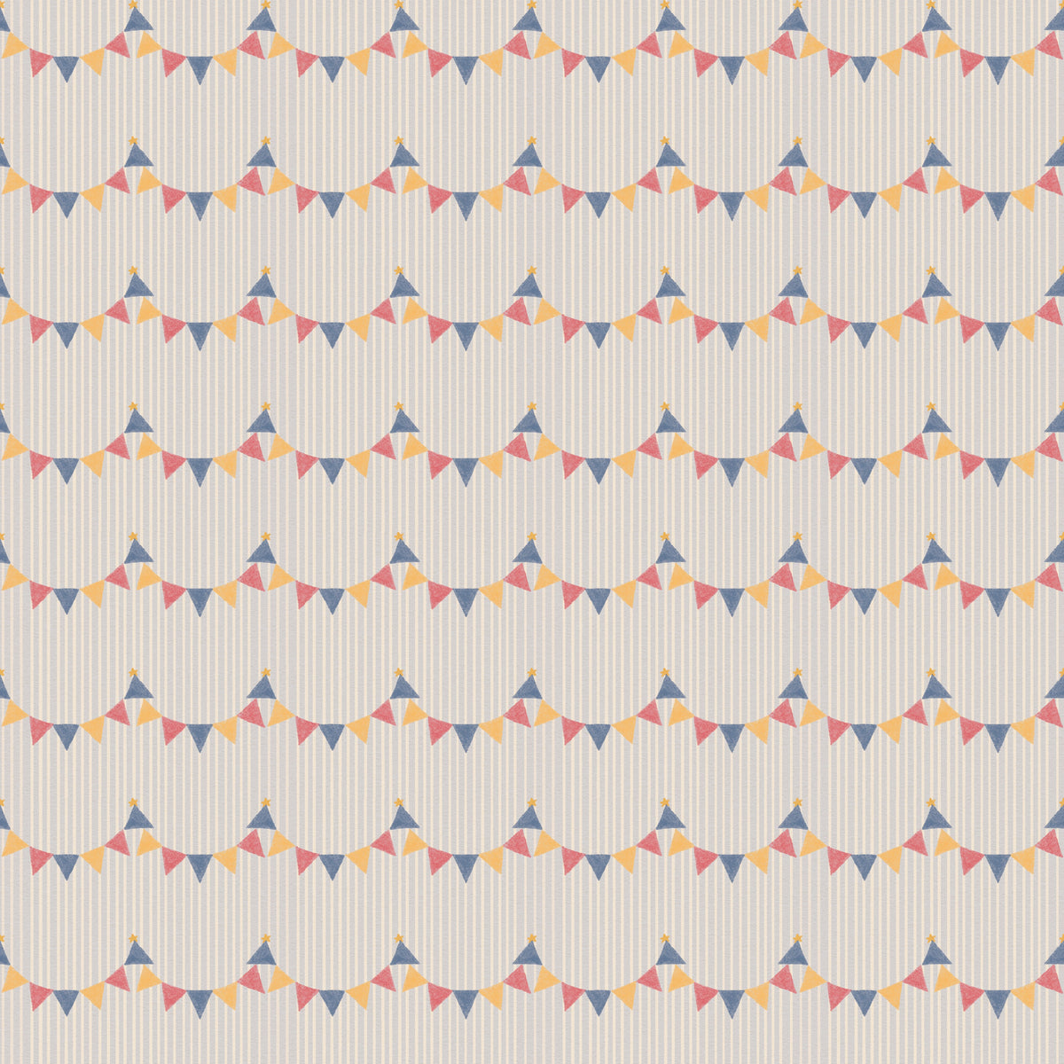 Bunting Wallpaper by Yorkville Studio