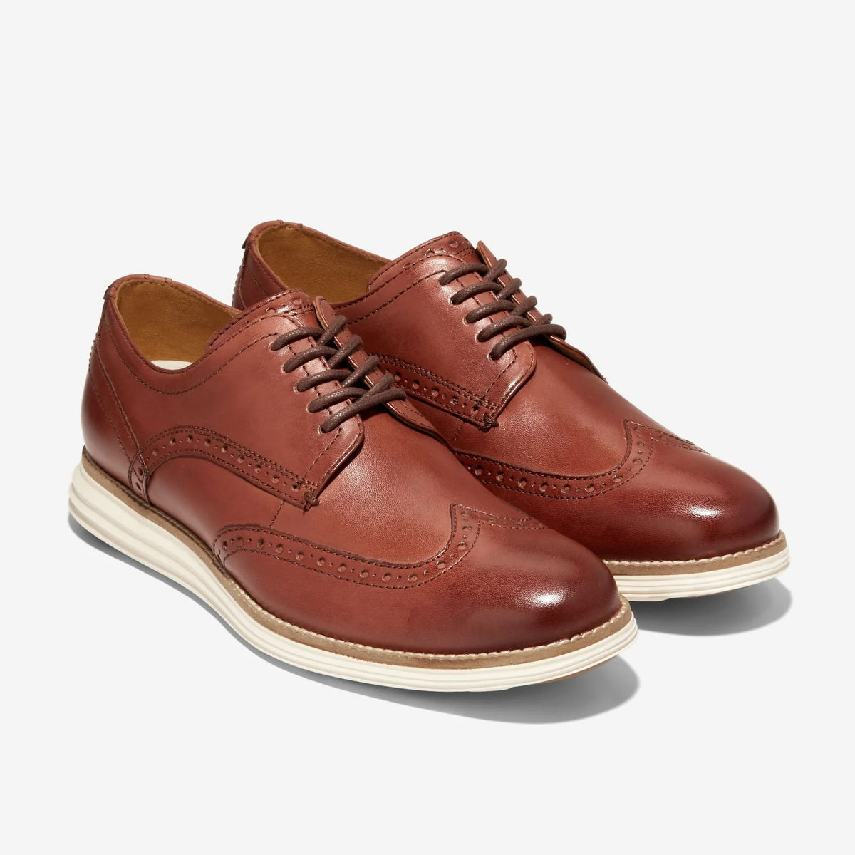 [C26471-WIDE] MENS COLE HAAN ORIGINALGRAND CLASSIC WINGTIP OXFORDS - WIDE WIDTH