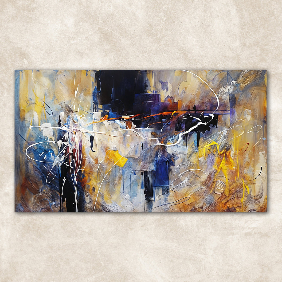 Canvas Print: "Colorplay Symphony"