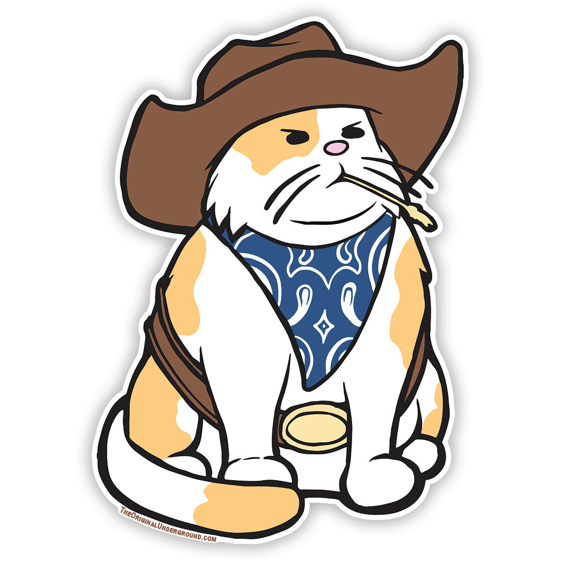 Cowboy Cat Flexible Magnet