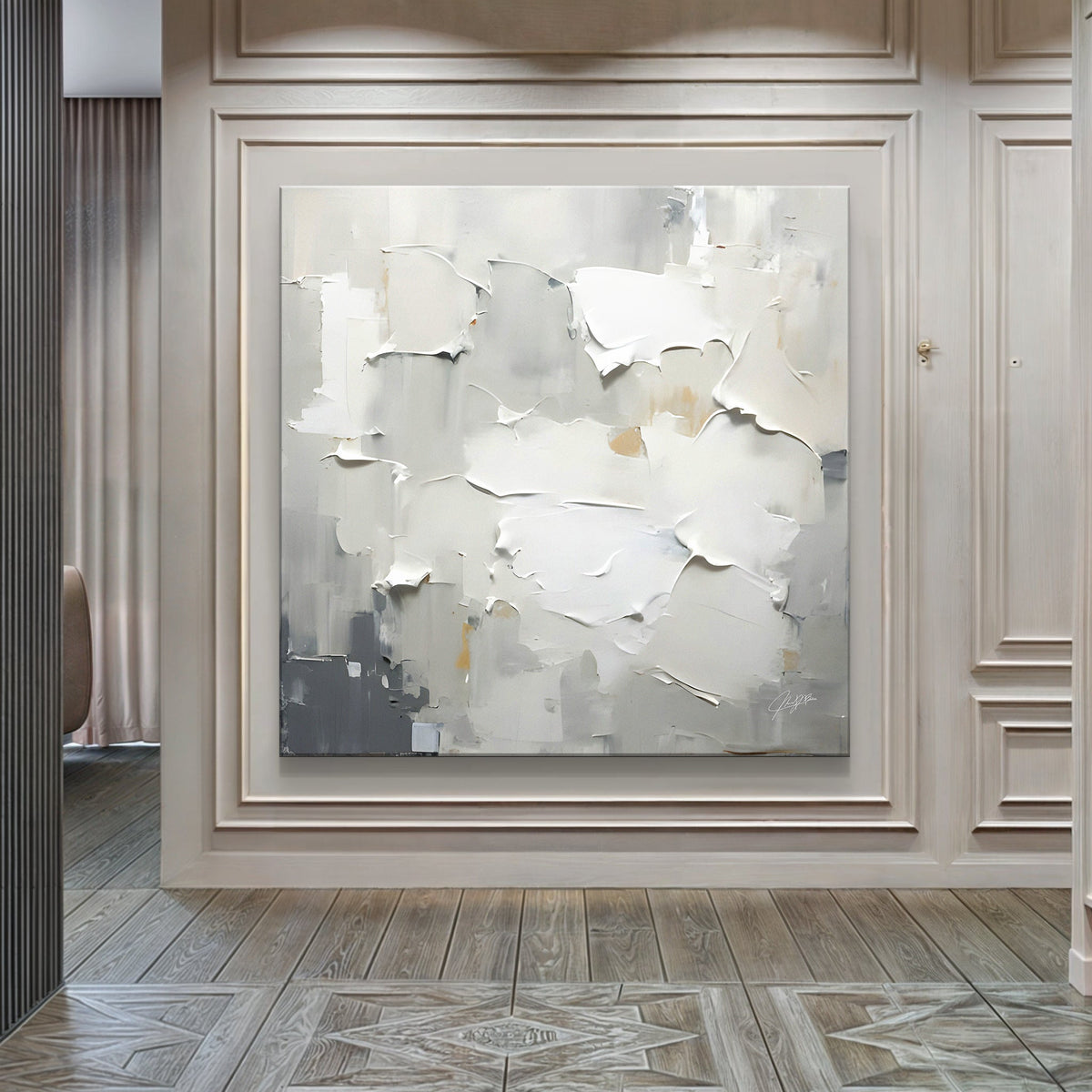 Canvas Print: "Cream Field"