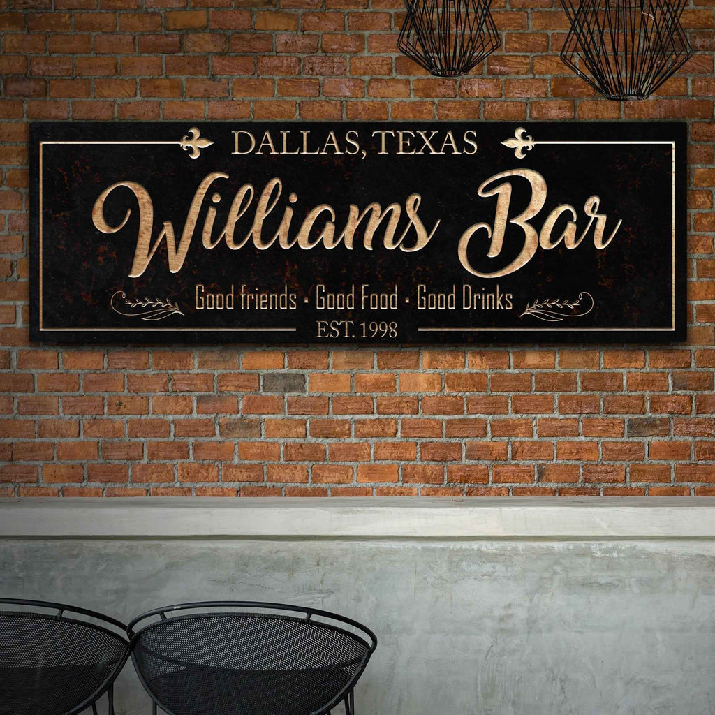 Custom Bar Sign