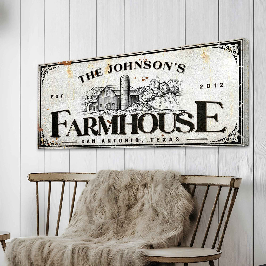 Custom Rustic Farmhouse Sign III