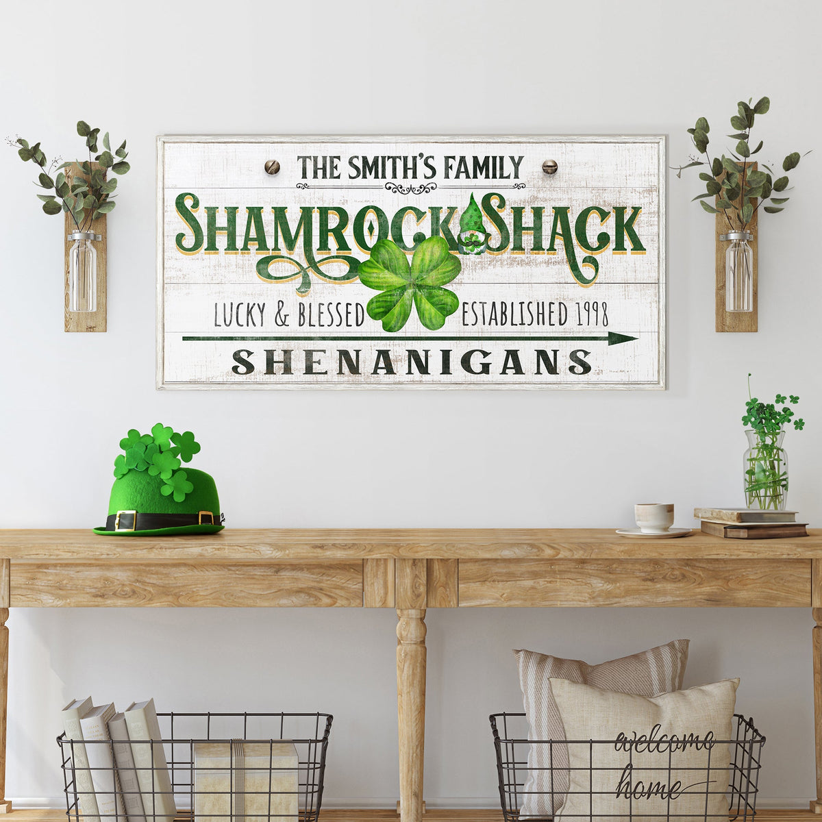 Custom Shamrock Shack Sign