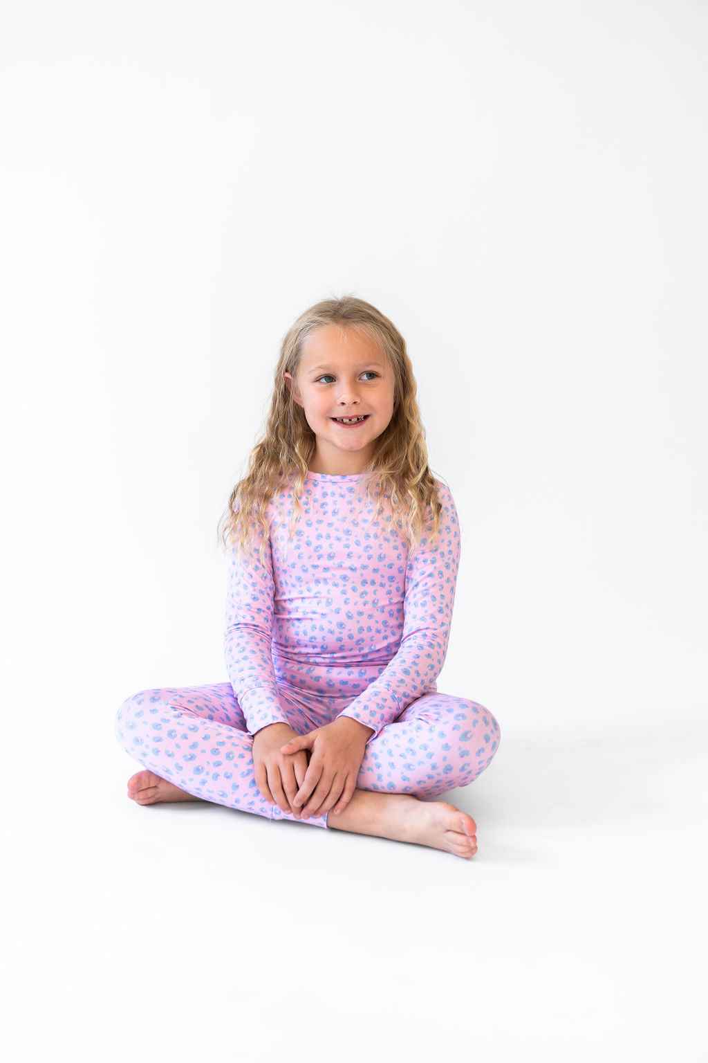 Lillian Leopard Bamboo 2-Piece Long Sleeve Set