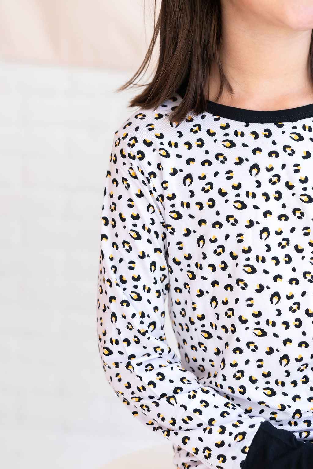 Allie Leopard Bamboo 2-Piece Long Sleeve Set