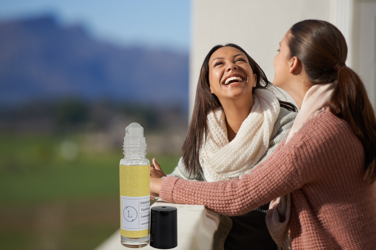 Natural Essential Oil Roll-On Set – 5 Aromatherapy Oils