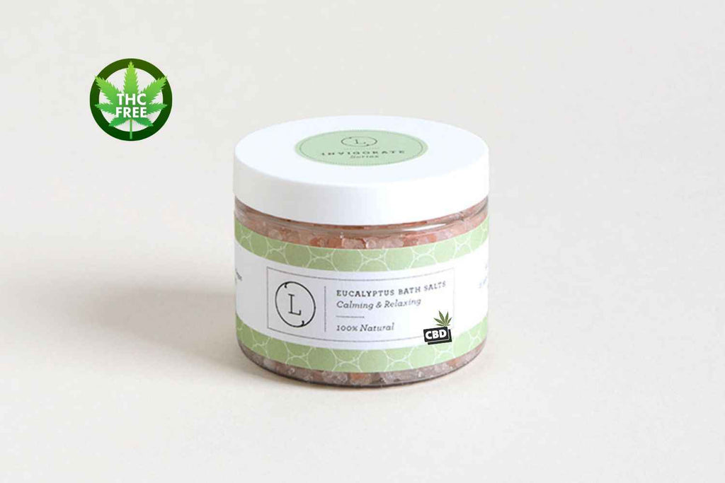 CBD Eucalyptus Bath Salts – Epsom, Dead Sea & Himalayan Soak